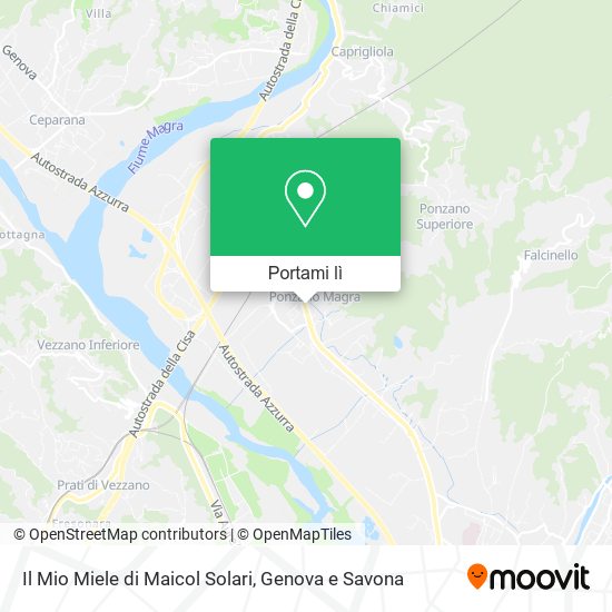 Mappa Il Mio Miele di Maicol Solari
