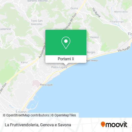 Mappa La Fruttivendoleria