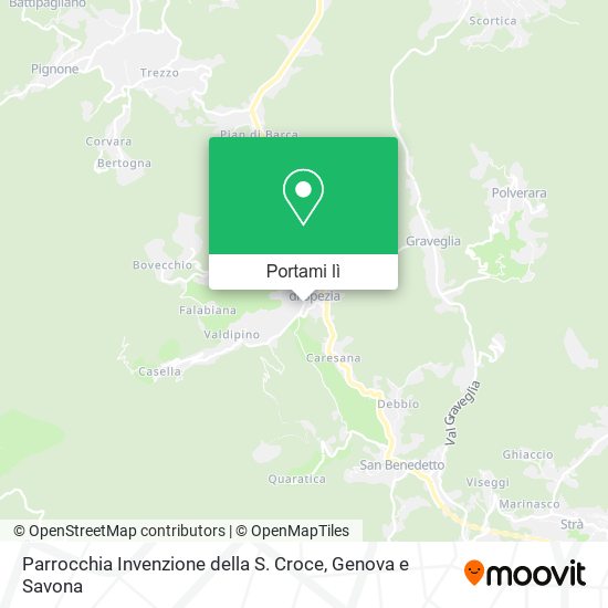 Mappa Parrocchia Invenzione della S. Croce