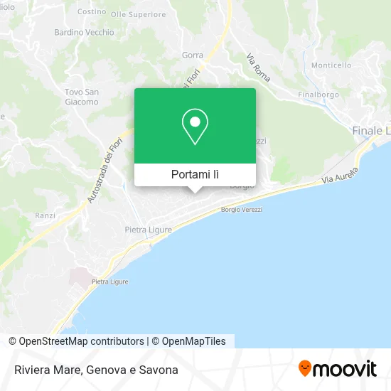 Mappa Riviera Mare