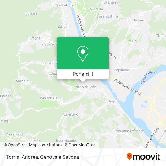 Mappa Torrini Andrea