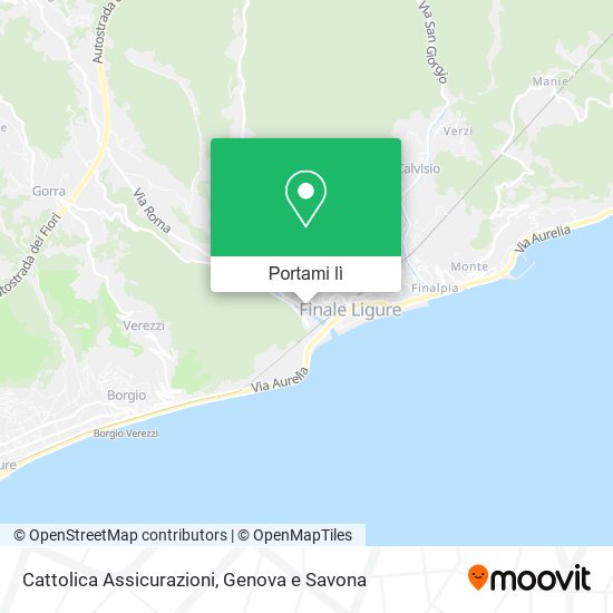 Mappa Cattolica Assicurazioni