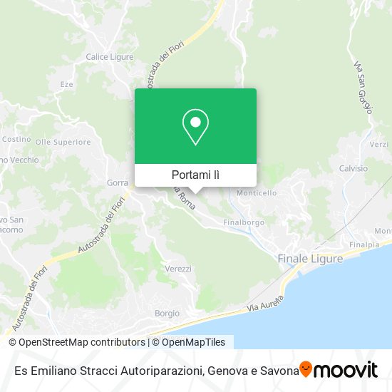 Mappa Es Emiliano Stracci Autoriparazioni
