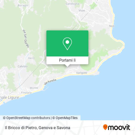 Mappa Il Bricco di Pietro