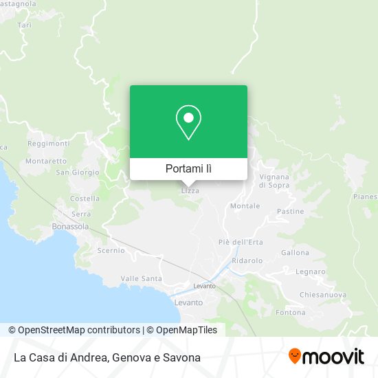 Mappa La Casa di Andrea