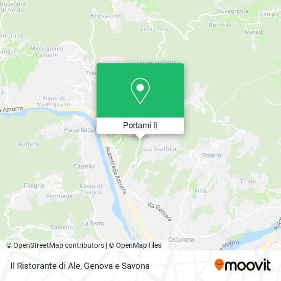 Mappa Il Ristorante di Ale