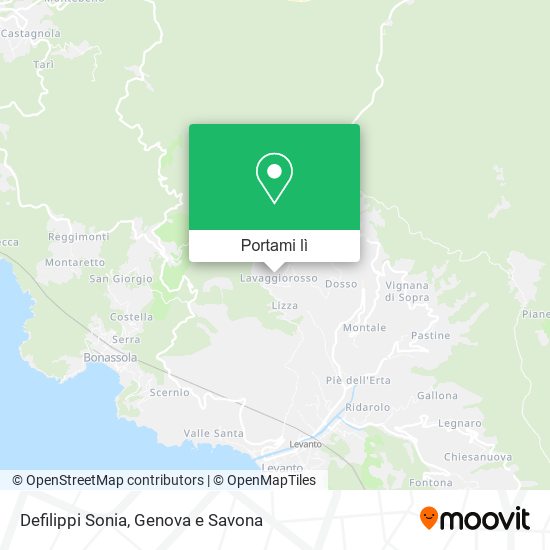 Mappa Defilippi Sonia