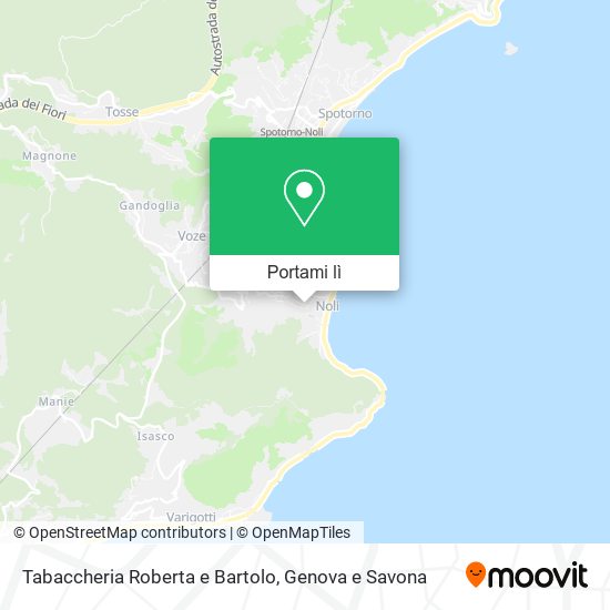 Mappa Tabaccheria Roberta e Bartolo