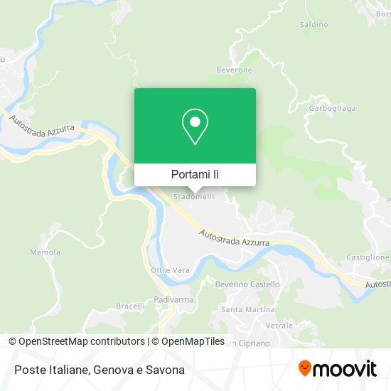 Mappa Poste Italiane