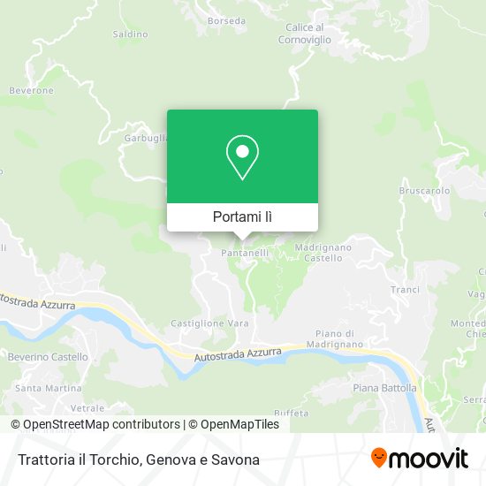 Mappa Trattoria il Torchio