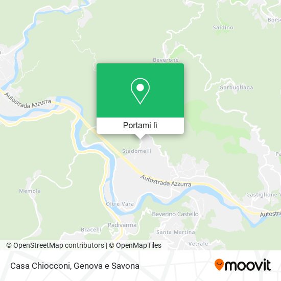 Mappa Casa Chiocconi