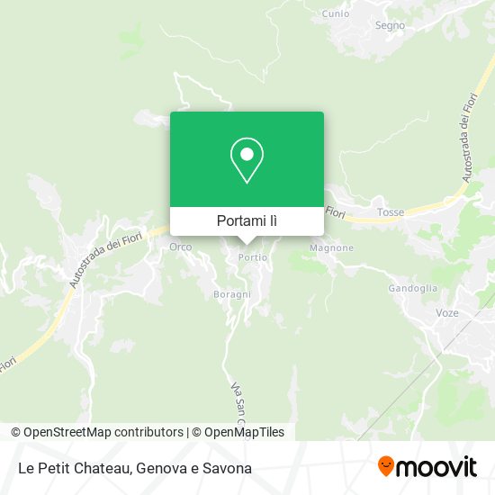 Mappa Le Petit Chateau