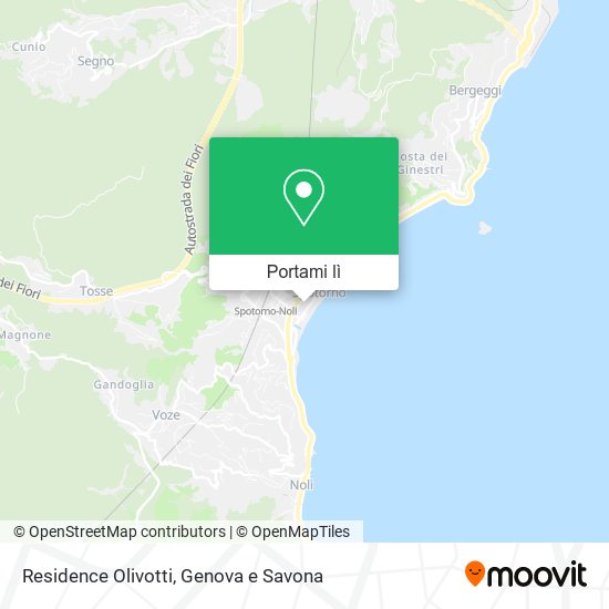 Mappa Residence Olivotti