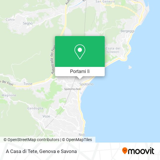 Mappa A Casa di Tete