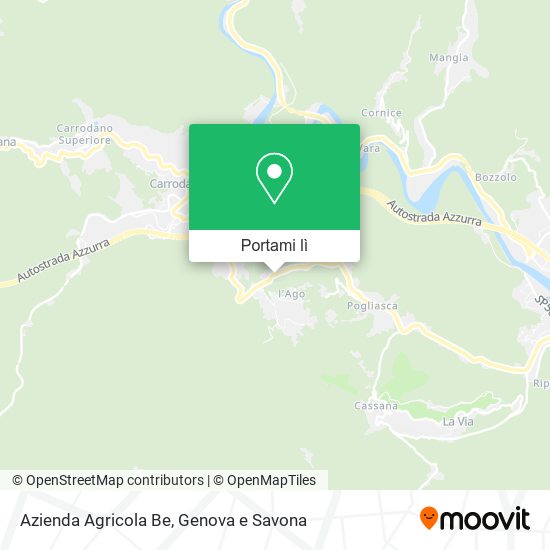 Mappa Azienda Agricola Be