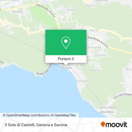 Mappa Il Sole di Castelli