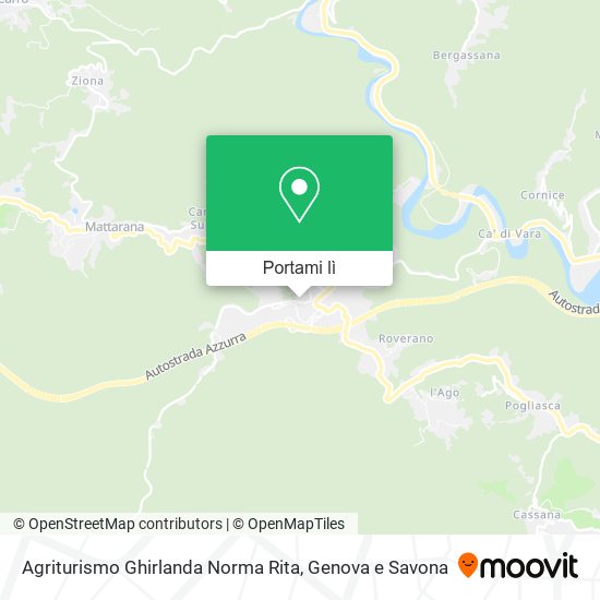 Mappa Agriturismo Ghirlanda Norma Rita