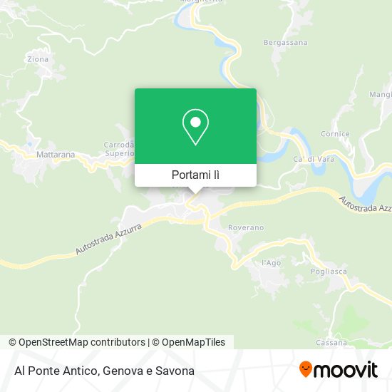 Mappa Al Ponte Antico