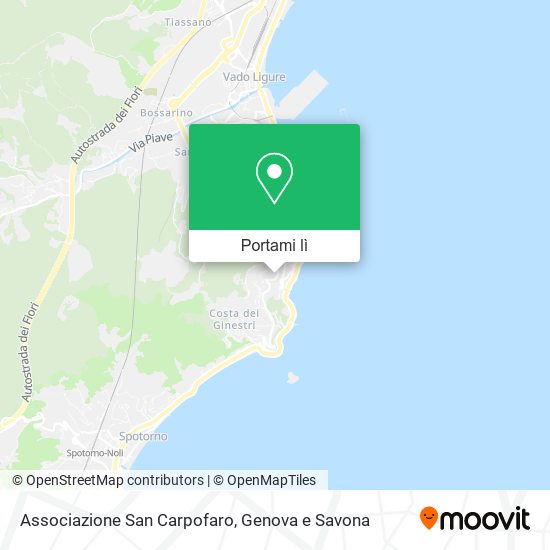 Mappa Associazione San Carpofaro