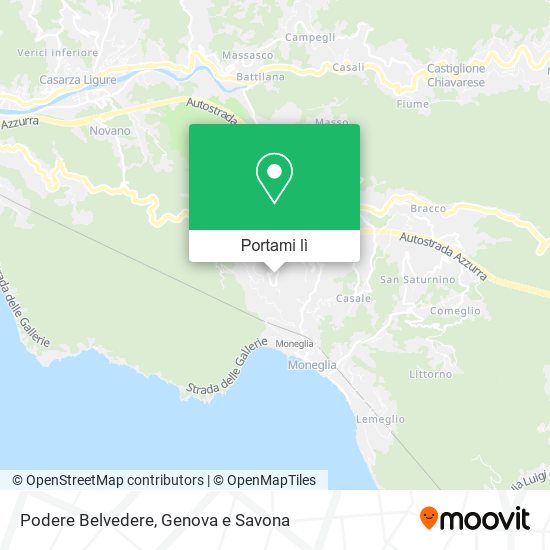 Mappa Podere Belvedere
