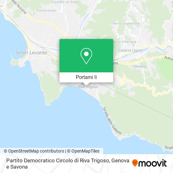 Mappa Partito Democratico Circolo di Riva Trigoso