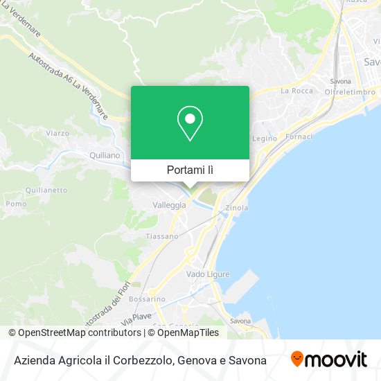 Mappa Azienda Agricola il Corbezzolo