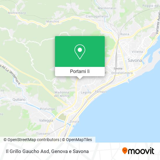Mappa Il Grillo Gaucho Asd