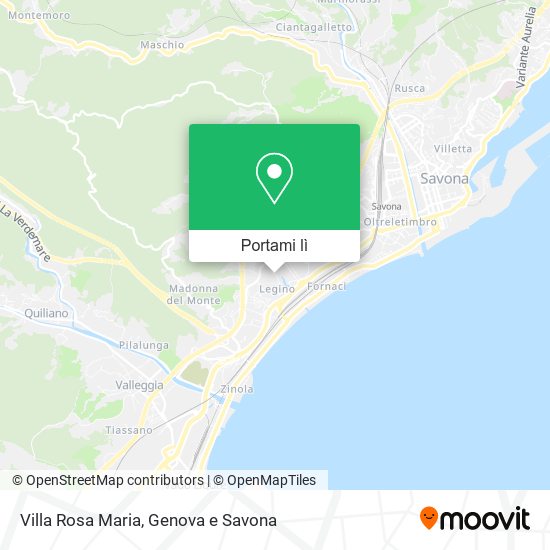 Mappa Villa Rosa Maria