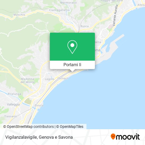 Mappa Vigilanzalavigile