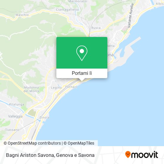 Mappa Bagni Ariston Savona