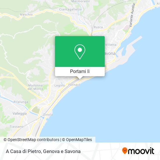 Mappa A Casa di Pietro