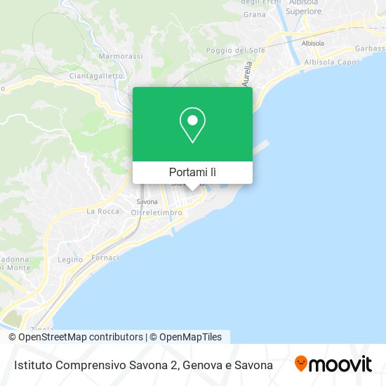 Mappa Istituto Comprensivo Savona 2