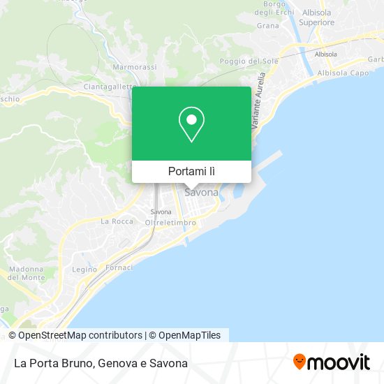 Mappa La Porta Bruno