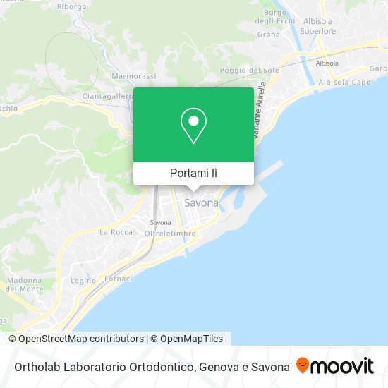 Mappa Ortholab Laboratorio Ortodontico