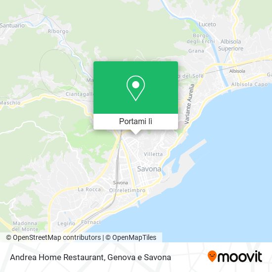 Mappa Andrea Home Restaurant