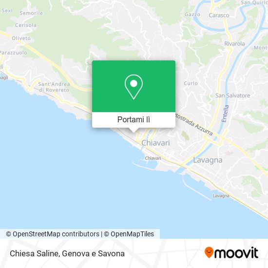 Mappa Chiesa Saline