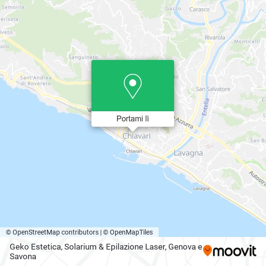 Mappa Geko Estetica, Solarium & Epilazione Laser