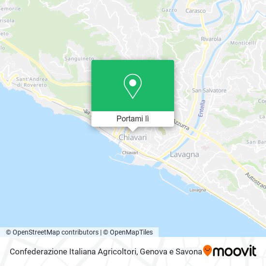 Mappa Confederazione Italiana Agricoltori
