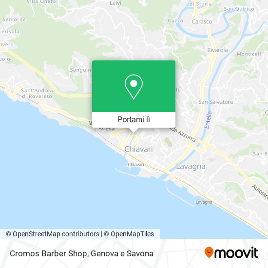 Mappa Cromos Barber Shop