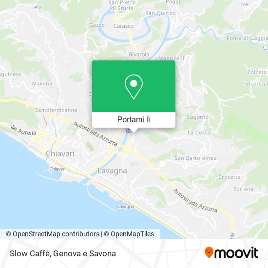 Mappa Slow Caffè