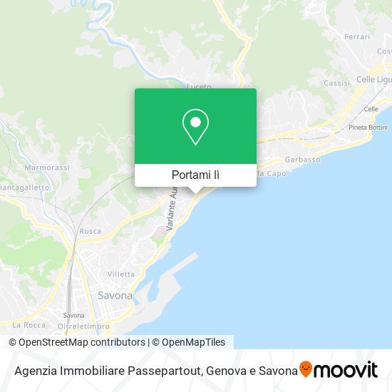 Mappa Agenzia Immobiliare Passepartout