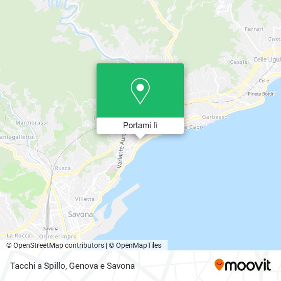 Mappa Tacchi a Spillo