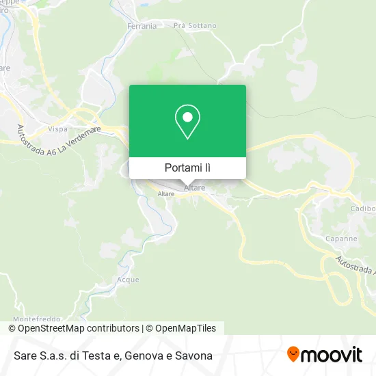 Mappa Sare S.a.s. di Testa e