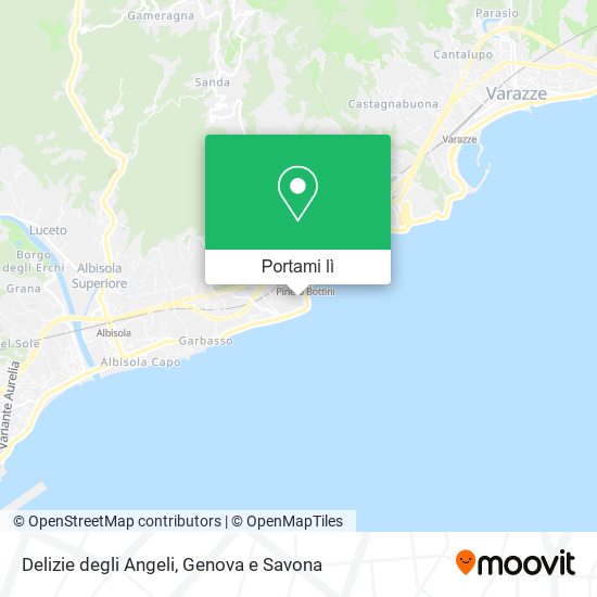 Mappa Delizie degli Angeli