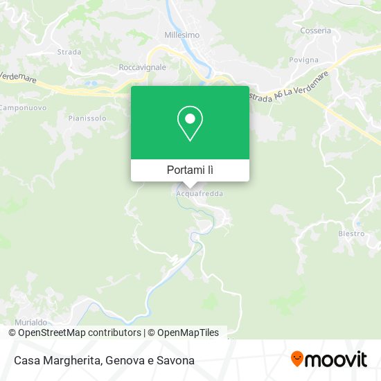 Mappa Casa Margherita