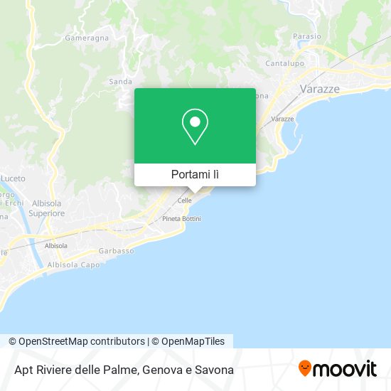 Mappa Apt Riviere delle Palme