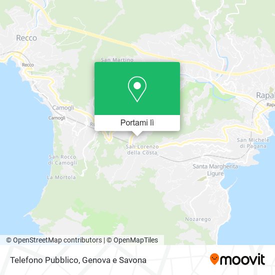 Mappa Telefono Pubblico