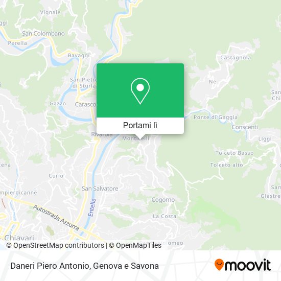 Mappa Daneri Piero Antonio