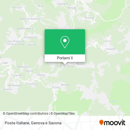 Mappa Poste Italiane