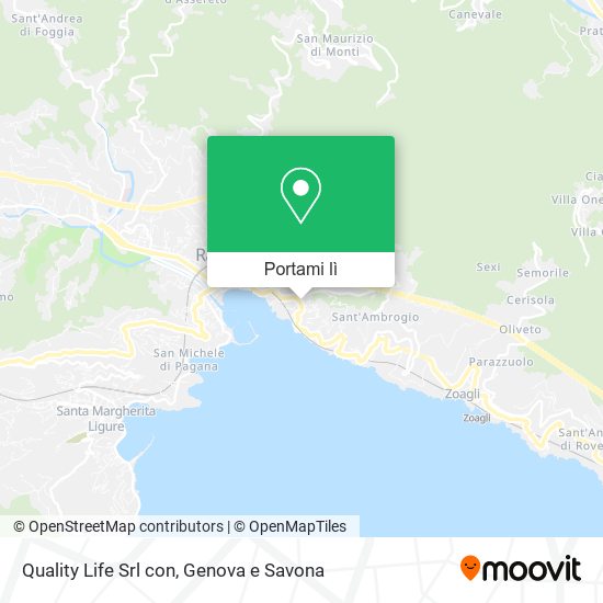 Mappa Quality Life Srl con
